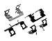Carlson Quality Brake Parts P1092 Brake Pad Installation Kit