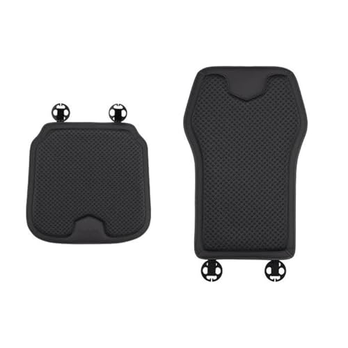 カーシートクッション に適合する 5シリーズG60 G30 G20 F10 X1 X2 X3 X4 X5 X6 X7 用ユニバーサルカーシートカバークッション(Cushion Black 2Piece)
