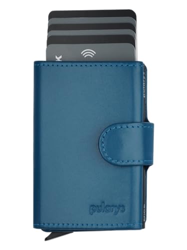 Mini portefeuille pour voyager léger avec porte-cartes sécurisé anti-RFID
