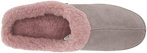 MUK LUKS Leather Goods Women's Serafine Clog Slipper, Driftwood, 6 | Image 4