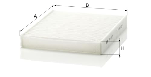 MANN-FILTER Cu 2533-2 Filtro Aria Cabina (Set Da 2) - Per Autovetture + Veicoli Commeriali - 2