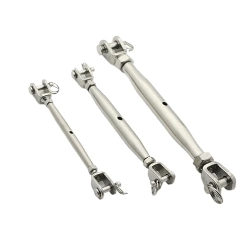Tensor de Cuerpo Cerrado mandíbula giratoria M6 de acero inoxidable 304 para aparejo miniatura 1