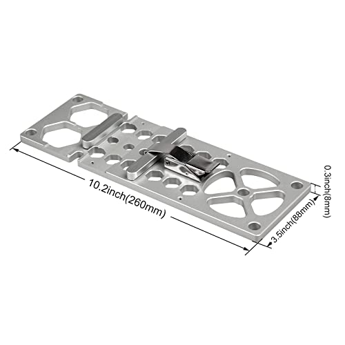 260mm Right Angle Circular Saw Guide Rail Angle Stop Track Saw Square Accessories Compatible with Festool and Makita Guide Rail - Thumbnail 3