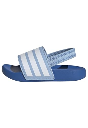 adidas Unisex Kinder ADILETTE ESTRAP SLIDES CHILDREN, Clear Sky/Cloud...