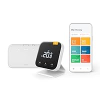 tado° Termostato X intelligente senza fili - Kit di base con termostato ambiente, Bridge X e...