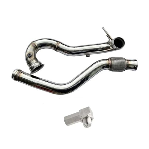 Embout silencieux d'échappement 3 pouces libère le flux turbo