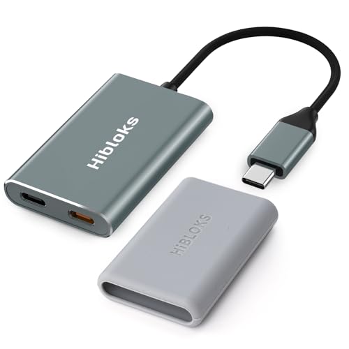 Image of BonFook HiBloks USB C to AR Glasses Hub and Charging Adapter, Charge and Play Adapter with 4K60Hz and 65W Fast Charging for Switch 1&2 /Rokid /Xreal /RayNeo /VITURE /iPhone 15&16