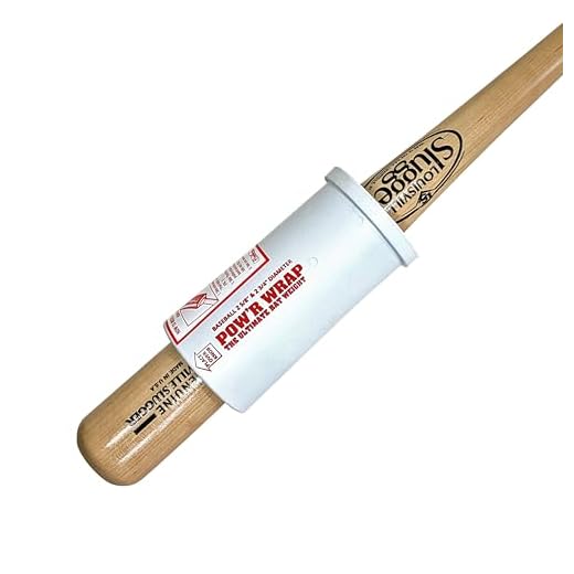 Pow'r Wrap Bat Weight for Baseball, 24-Ounce, White