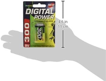 Miniatura 3 de Batería recargable NiMH PP3 de 9 voltios y 300 mAh