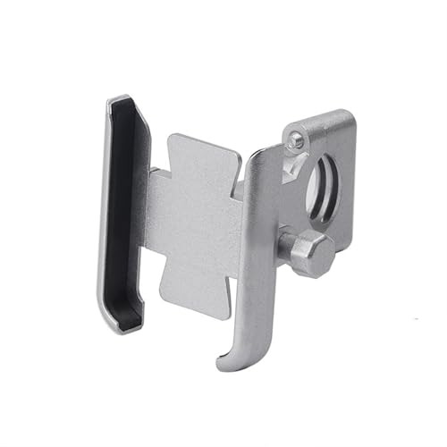 Support téléphone guidon Forza 350 argent pour voyage moto et ville