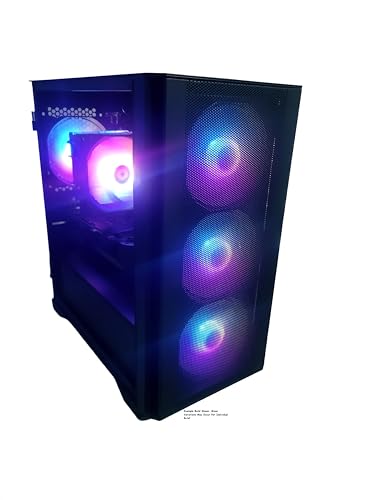 Computer Gaming Desktop PC Geforce RTX 4060 AMD Ryzen 7 CPU