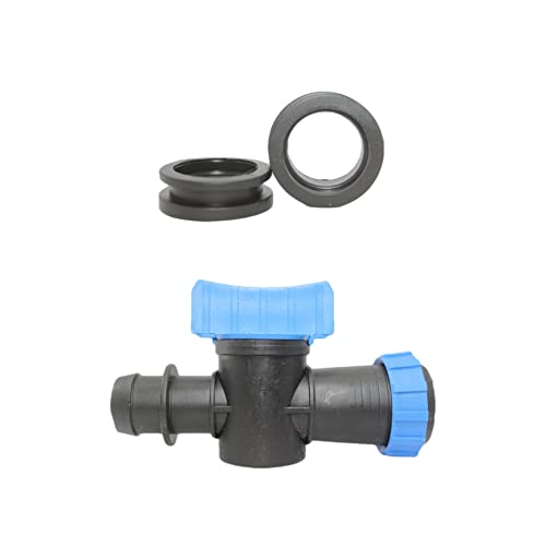 NEXTGEN AGRO 40mm Rain Pipe Lateral Cock Fittings Irrigation Accessory and 40mm Rubber Grommet Rain Pipe Combo (COKE-20 Pcs/GROMMET-20 Pcs)