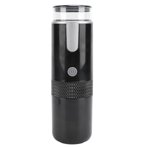 Ejoyous Cafetera espresso eléctrica portátil, cafetera de viaje para camping, cafetera de coche con USB C, con café molido y cápsula de taza K para caravana, senderismo, oficina
