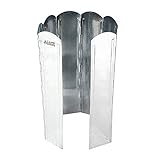 キャンプグリーブ 大型風防板 ウインドスクリーン 高さ70cm 焚き火 リフレクター 風よけ 高耐久収納袋とOリング14個付き