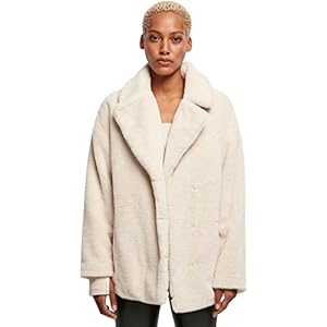 Urban Classics Ladies Lapel Teddy Jacket dames Jacke