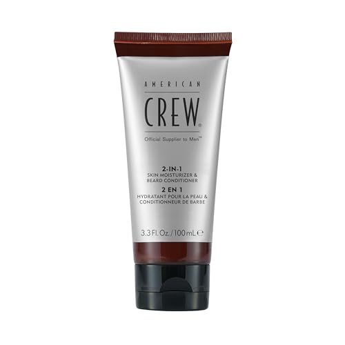 American Crew Men's 2-in-1 Skin Moisturizer & Beard Conditioner