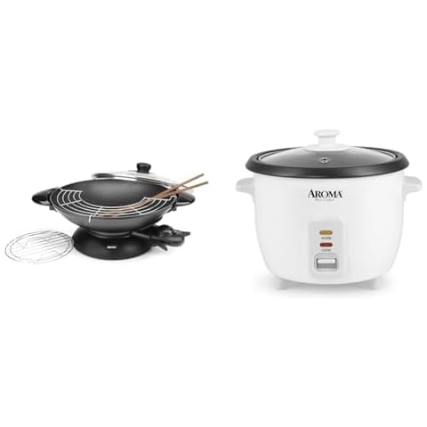 Aroma 5-Quart Electric Wok Cover