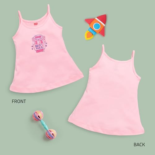 Image of LuvLap Baby Girls Regular Fit 100% Cotton Slip