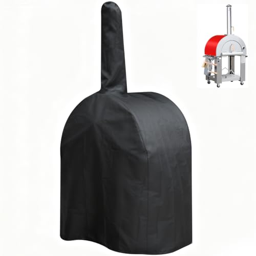 Waterproof Outdoor Pizza Oven Cover, 600D Heavy Duty Protective Cover, Suitable for 32.5" Pizza Oven