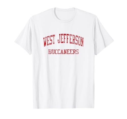 West Jefferson High School HS Harvey LA Vintage Sports T-Shirt