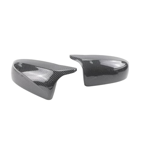 Coque de rétroviseur look carbone pour BMW X5 E70 coques de protection haut de gamme style M