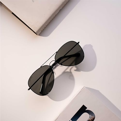 Fastrack Men's Polarized Green Lens Pilot Sunglasses - Image 3
