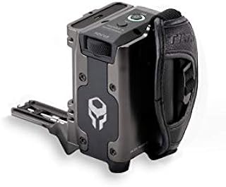 Tiltaing Side Focus Handle Type I (F970 Battery) | Compatible with Tiltaing Camera Cages for BMPCC 4K/6K, Panasonic GH Series, Nikon Z6/Z7, Sony a6, Fuji XT3/XT4 | Tilta Gray