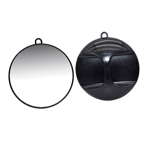 Espejo de maquillaje portátil redondo Ipetboom miniatura 2