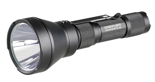 Image of Streamlight 66211 MegaStream HP USB 1350-Lumen 310000-Candela Rechargeable EDC Flashlight Includes Rechargeable Battery, USB-C Cable, and Holster, Black