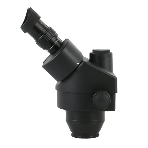 Microscope 7-45X 3.5X-90X Trinocular Stereo Zoom Microscope Phone Soldering Repair Platform Stand with 0.5X 1.0X 0.7X 2.0X Objective Lens(with 1.0X 1.5X)