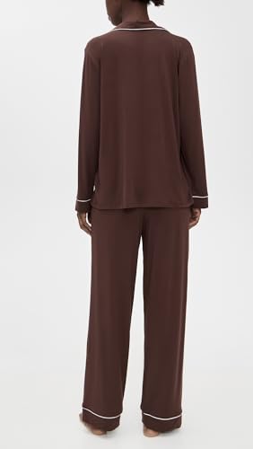 Eberjey Gisele Relaxed Short PJ Set - Sorbet Pink/Black3