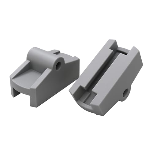 Sintrix Fab Ersatz-Gleitscharnier 2 Stück, kompatibel mit IKEA Behjälplig – Gleiter für Frontblenden-Befestigung an Geschirrspülern – passend für IKEA Spülmaschine & Varioscharnier 10054807 10052700