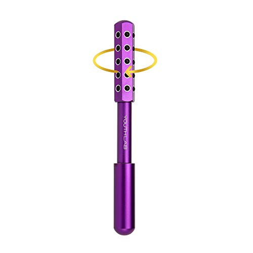 Youth Lab Radiance Roller - Germanium Stone Uplifting Face Massager Beauty Roller (Purple) #TOP6