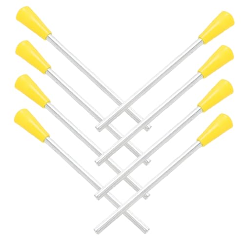 FAVOMOTO Performance Triangle Iron Stick Set 8pcs Professional Boys and Girls Percussion Tools