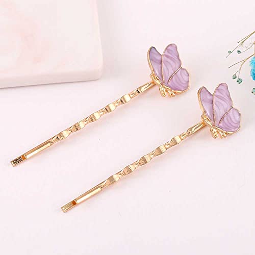 Whitebridge FJ208 Honeybee Hairpins, Whitebridge 7Pcs Colorful Butterfly Hair Bobby Pins thumb #7
