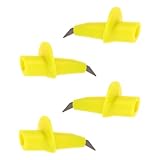 Healifty Puntas para Bastones de Senderismo de Tungsteno 4 Unidades Antideslizantes y Resistentes al Desgaste Compatibles Bastones de Trekking Esquí y Muletas Uso Terrenos Blandos y