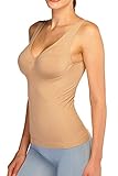 Beilini Women's Tummy Control Shapewear Tank Tops Seamless Body Shaper Compression Top with...