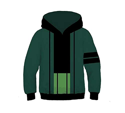 SAMCOS One Piece Trafalgar Law Roronoa Zoro Childrenâ€™s 3D Printed Pullover Hoodie Sweatshirts Cosplay Costume Coat (Roronoa Zoro, Medium)