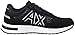 Armani Exchange Men's Dusseldorf Lace Up Sneakers, Black, 9.5