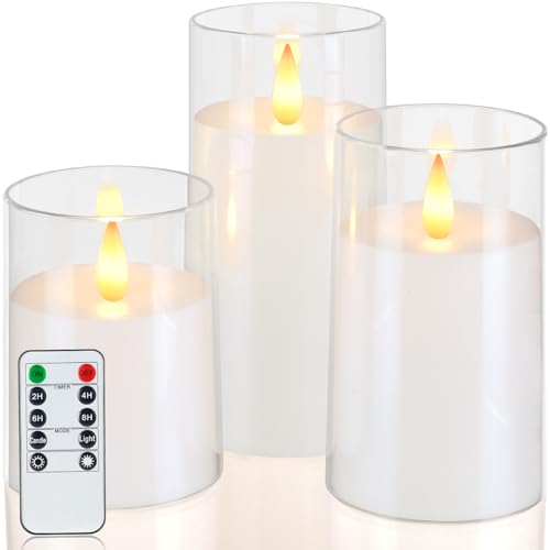 Velas sin llama artificiales de cera falsa con tecnología led parpadeante a pilas para hogar