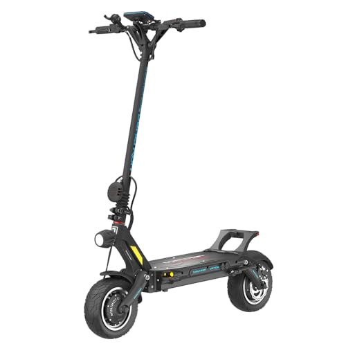 DUALTRON Patinete Eléctrico Adulto Victor Luxury Plus 60 V / 35 Ah, 2 Motores de 1300W, Autonomía hasta 120km, 25km/h, Rápido, Potente y cómodo, Negro