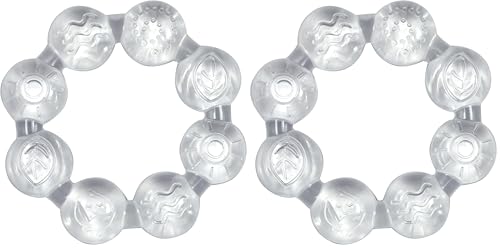 Image of Cooling Ring Teether-Clear (Pack of 2)