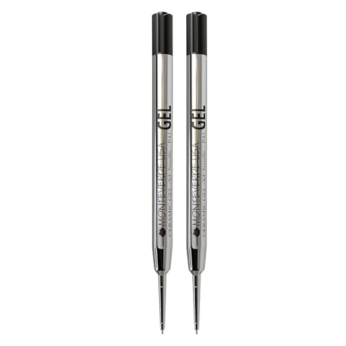Image of Monteverde Capless Gel Refill (to fit Parker), 0.5 mm Extra Fine Needle Point, Black