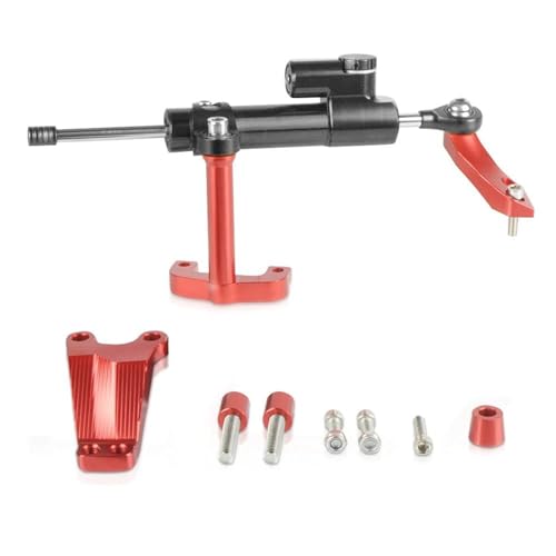 Kit Montage Amortisseur Stabilisation Direction Réglable Aluminium CNC ER6N