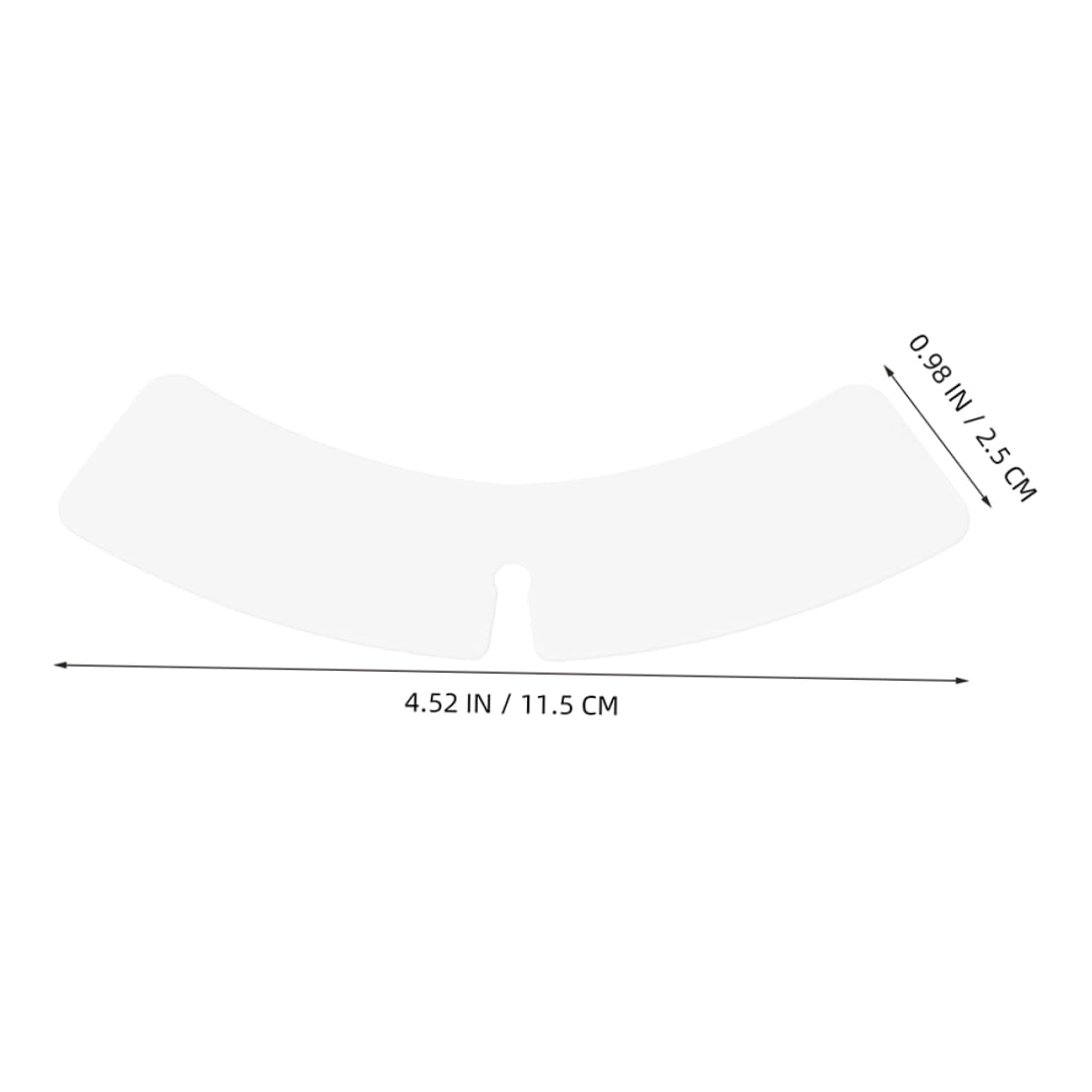 BESTYASH Shirt Collar Stabilizers Kit 200pcs Collar Stays Collar Support Supplies Formers Bones for Dress Shirts