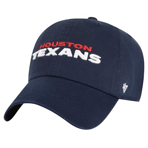 Gorra ajustable Houston Texans azul marino para hombre miniatura 1