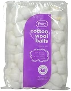 pretty cotton white balls 100's