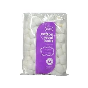 pretty cotton white balls 100’s