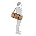 Carhartt 40L Lightweight Duffel + Utility Stash Pouch, Heavy-Duty Packable Gear Bag for Jobsite, Gym, Travel, Carhartt Brown