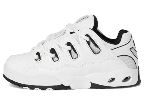 Osiris Men's D3 OG Skate Shoe, White/Black, 134
